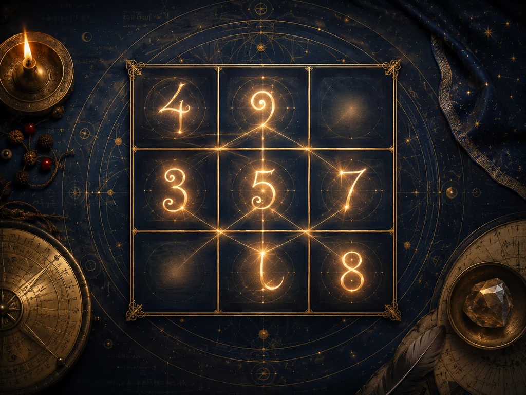 The Lo Shu Grid: What Missing Birth-Date Numbers Reveal